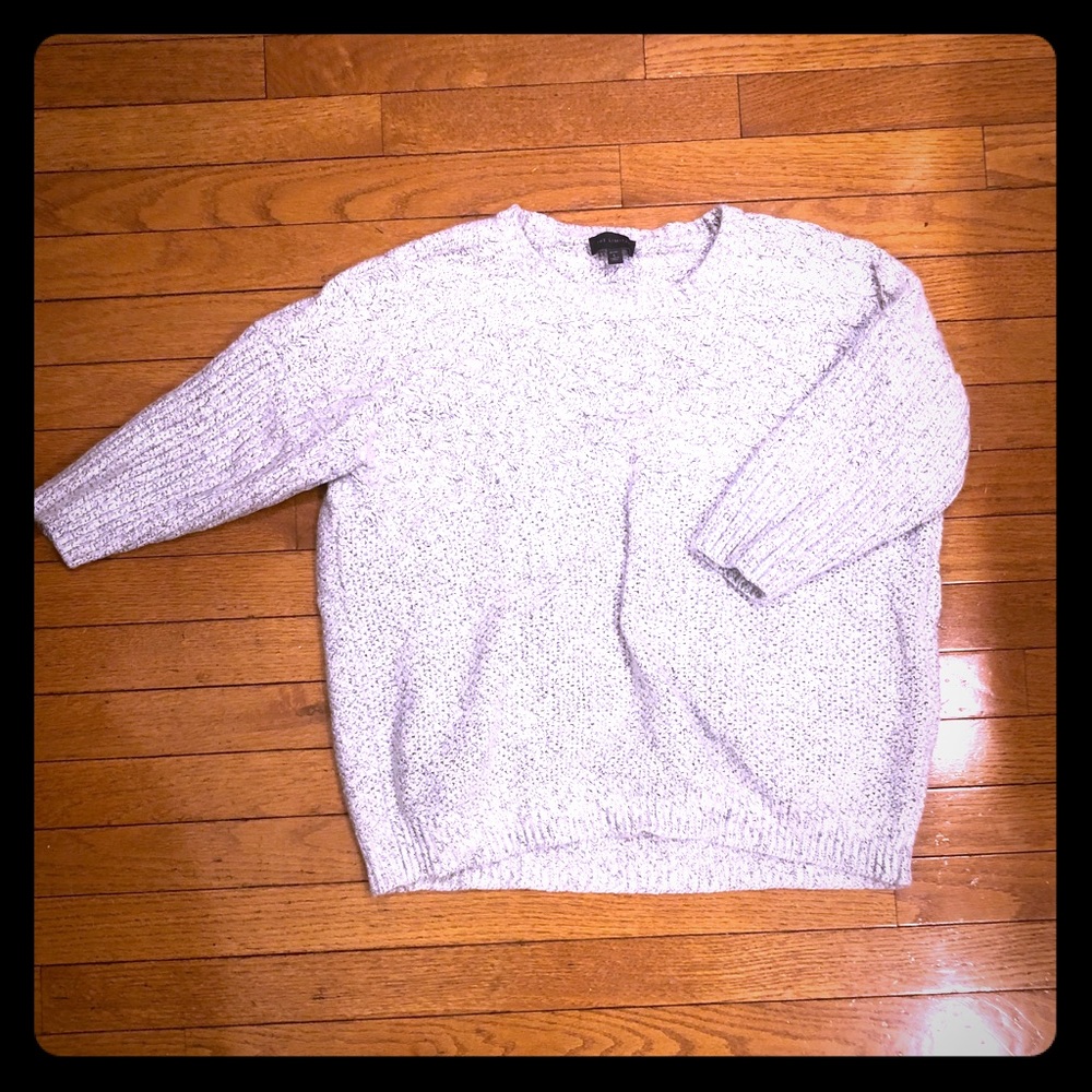 Limited Partial Cable-Knit Sweater - Euc! - image 1